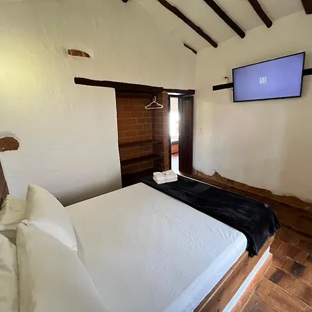 Ecohotel Casa De Oracion Barichara Villanueva  Extérieur photo