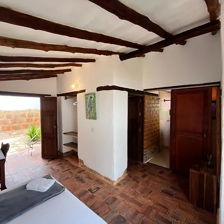 Ecohotel Casa De Oracion Barichara Villanueva  Extérieur photo