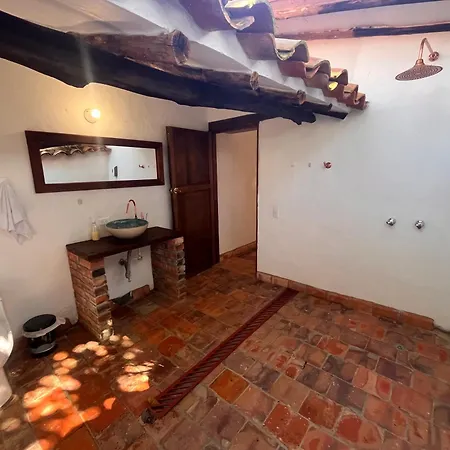 Ecohotel Casa De Oracion Barichara Villanueva  Extérieur photo