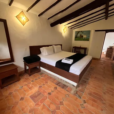 Ecohotel Casa De Oracion Barichara Villanueva  Extérieur photo